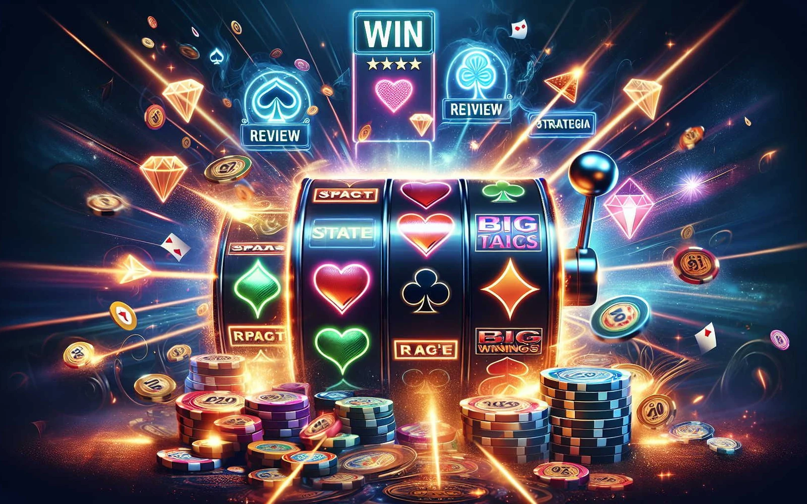 Antarmuka slot mobile dengan simbol bonus pada gulungan